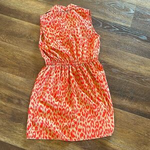 Gymboree Red Sleeveless Sundress with Notched Collar